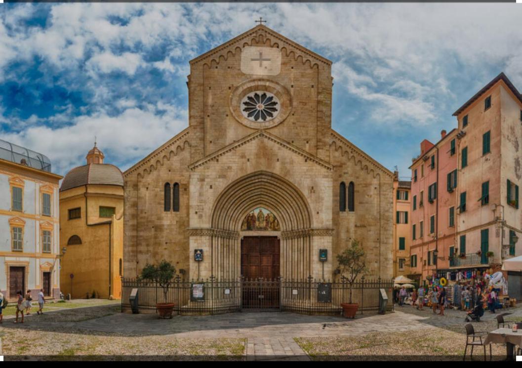 Casa Rosa Lucia Centrale Con Parcheggio 圣雷默 外观 照片